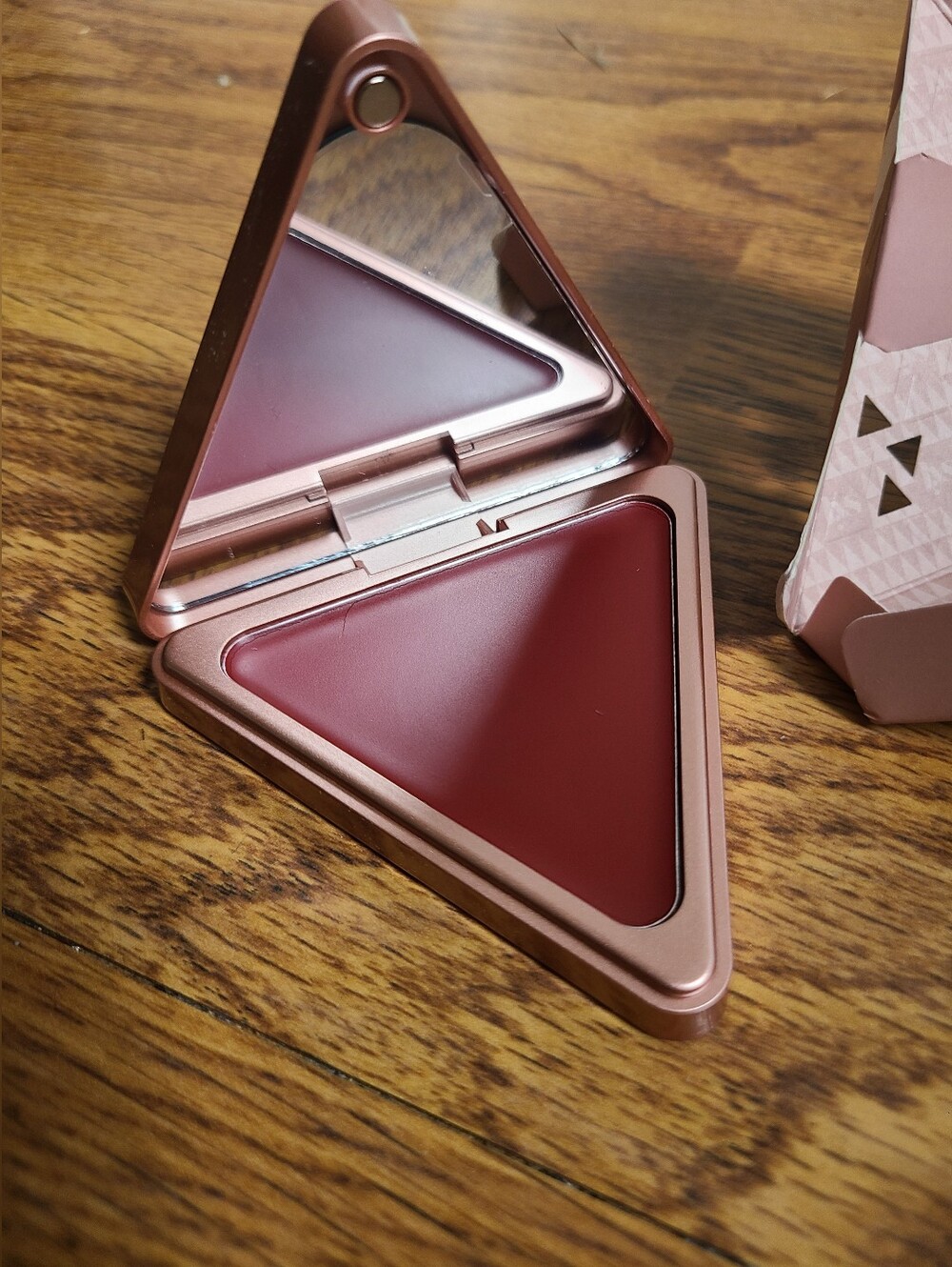 LYS Beauty Higher Standard Satin Matte Cream Blush EMPOWER Deep Berry Plum